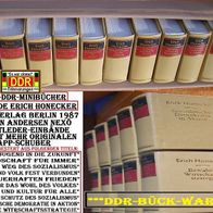 DDR * 10 Orig.-Mini-Bücher * Band 1-10 * Erich Honecker im nicht originalen Schuber