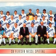 Panini Sammelbild Mannschaft Team SV Spittal an der Drau 94-95 Kärnten Fußball