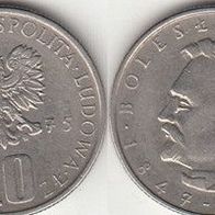 Polen 10 Zlotych 1975 (m253)