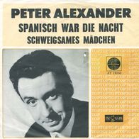 7"ALEXANDER, Peter · Spanisch war die Nacht (CV RAR 1968)