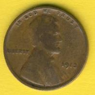 USA 1 Cent 1913