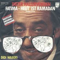 7"HALLERVORDEN, Dieter · Fatima-heut ist Ramadan (CV RAR 1978)