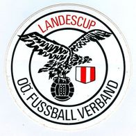 Aufkleber Sticker Landescup Oberösterreich OÖFV Fußball Fußballverband Cup Pokal