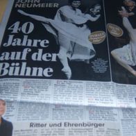 John Neumeier Clippings Berichte Sammlung #141