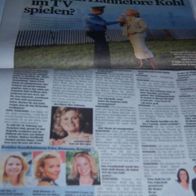 Hannelore Kohl - Annette Frier - Katja Riemann Bericht Clippings Sammlung #498