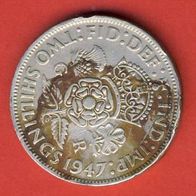 Großbritannien 2 Shillings 1947