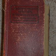 antikes Wörterbuch Französisch - Deutsch / Deutsch - Französisch von 1911