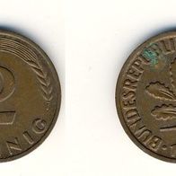 2 Pfennig 1961 F (#136)