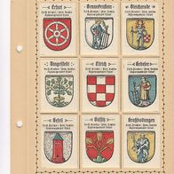 Kaffee Hag Wappen Preußen Sachsen Reg. Bez Erfurt 9 Wappen (1)