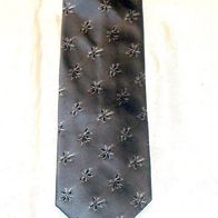 Krawatte grau mit Muster