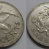 Barbados 10 Cents 1980 ## Li9