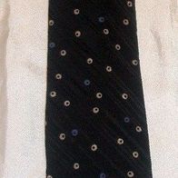 Krawatte schwarz mit Muster