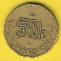 Mexiko 50 Centavos 1993