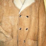 Herrenwildlederjacke camel Gr.48