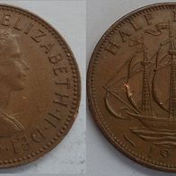 Großbritannien Half Penny 1965 ## A1