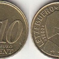 Luxemburg 10 Cent 2002 (m259)