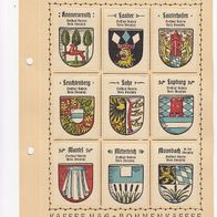 Kaffee Hag Wappen Freistaat Bayern Kreis Oberpfalz 9 Wappen inkl. Blatt (5)