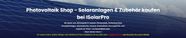 Zum Shop: iSolarPro