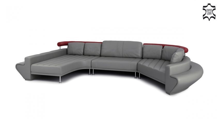 ledersofa wohnlandschaft