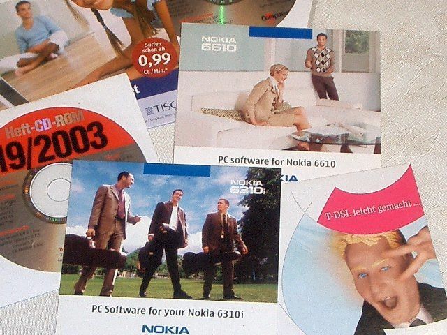 6 verschiedene Software