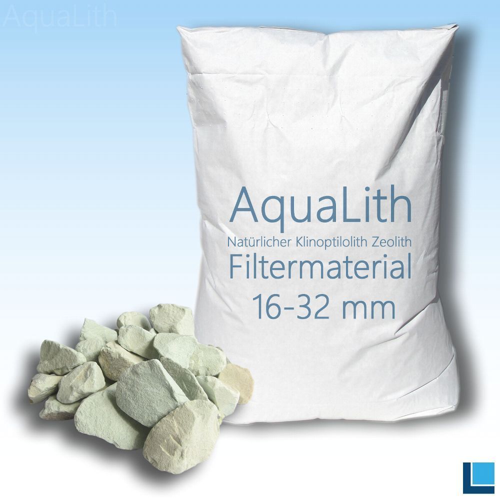 25kg AquaLith Filtermaterial Zeolith Klinoptilolith 1632 mm für Koi