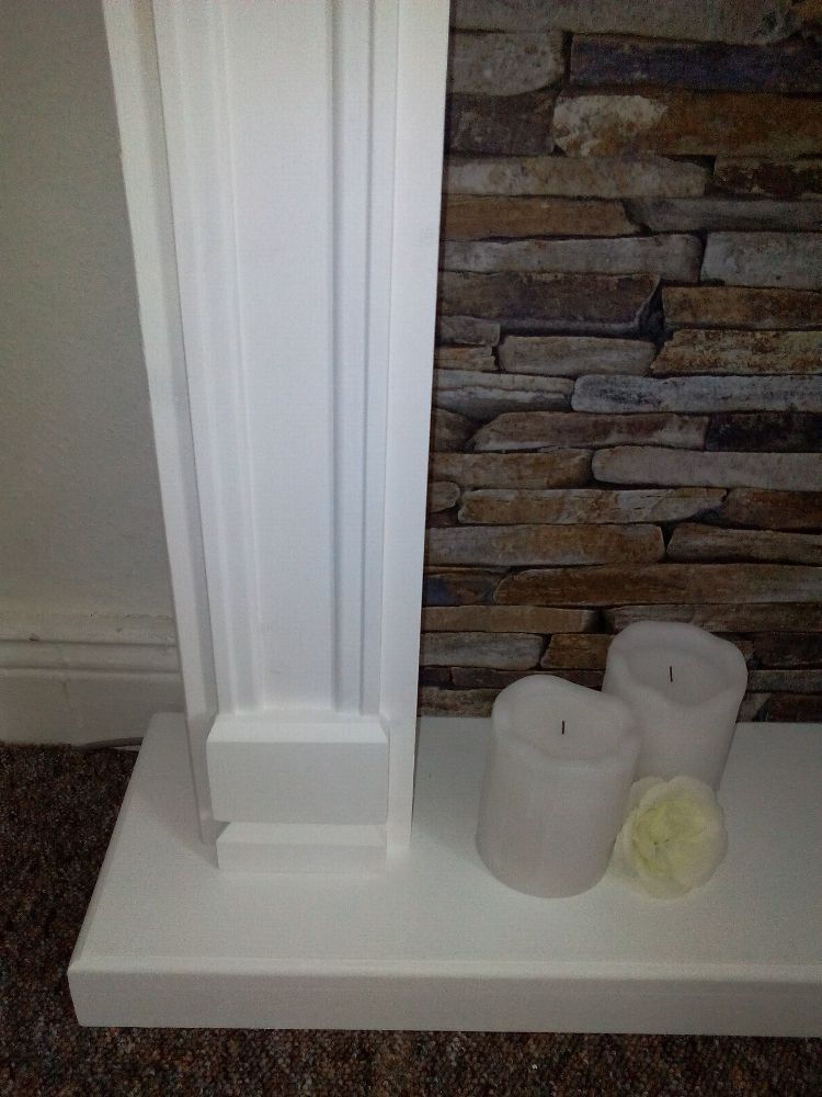 Dekokamin "Deluxe" , Kaminkonsole, Kaminumrandung, Kaminkonsole kaufen