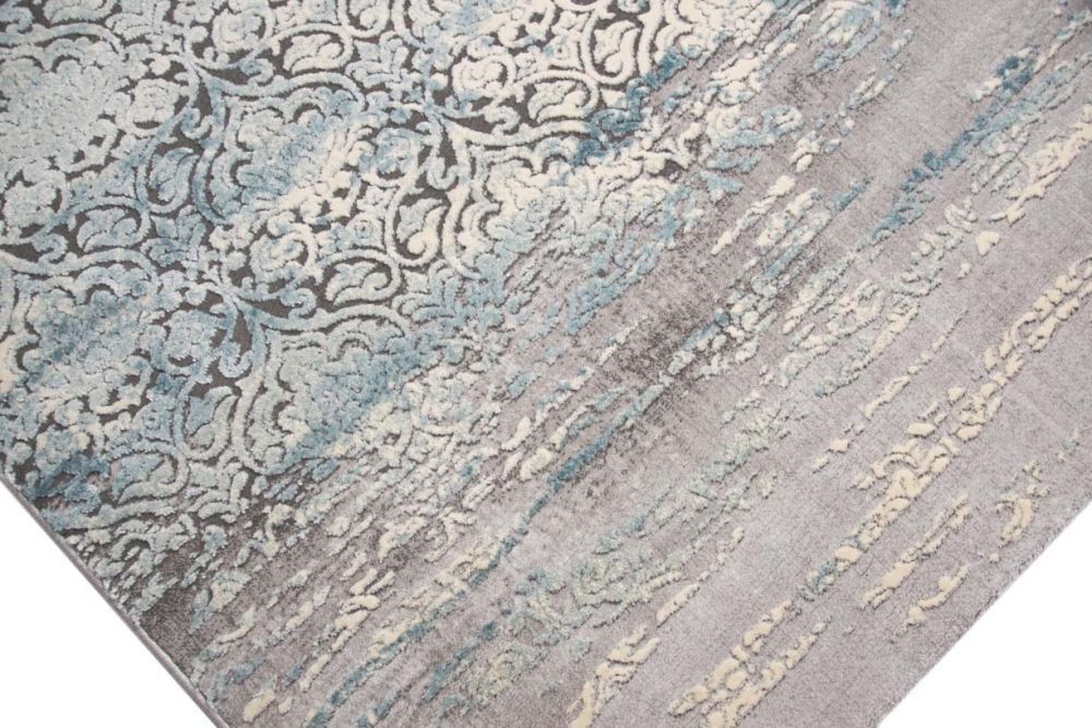 Designer Teppich Moderner Teppich Wollteppich Meliert Wohnzimmer