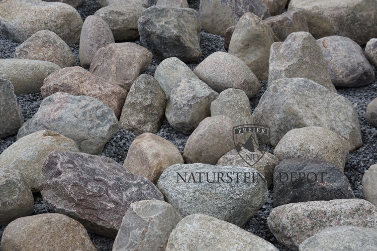 Natursteine Felsen Findlinge groß Solitär Deko Gartensteine Steingarten