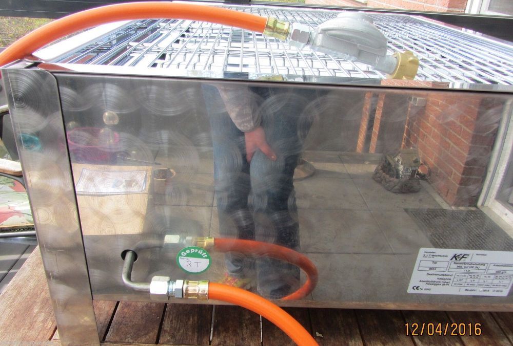 Gasgrill ECO-TECH Für Profis Und Gastronomie, 3-flammig, 11