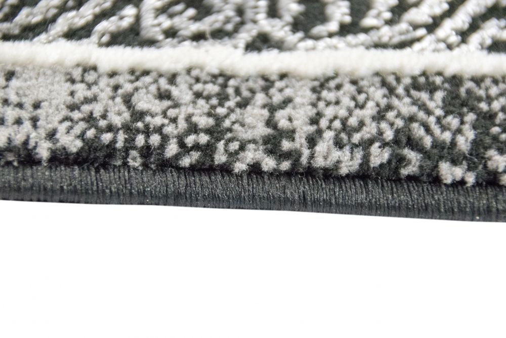 Designer und Moderner Teppich Orientteppich Wohnzimmerteppich in Grau