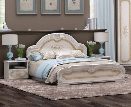 Schlafzimmer Harmonie, Beige Hochglanz kaufen bei Hood.de