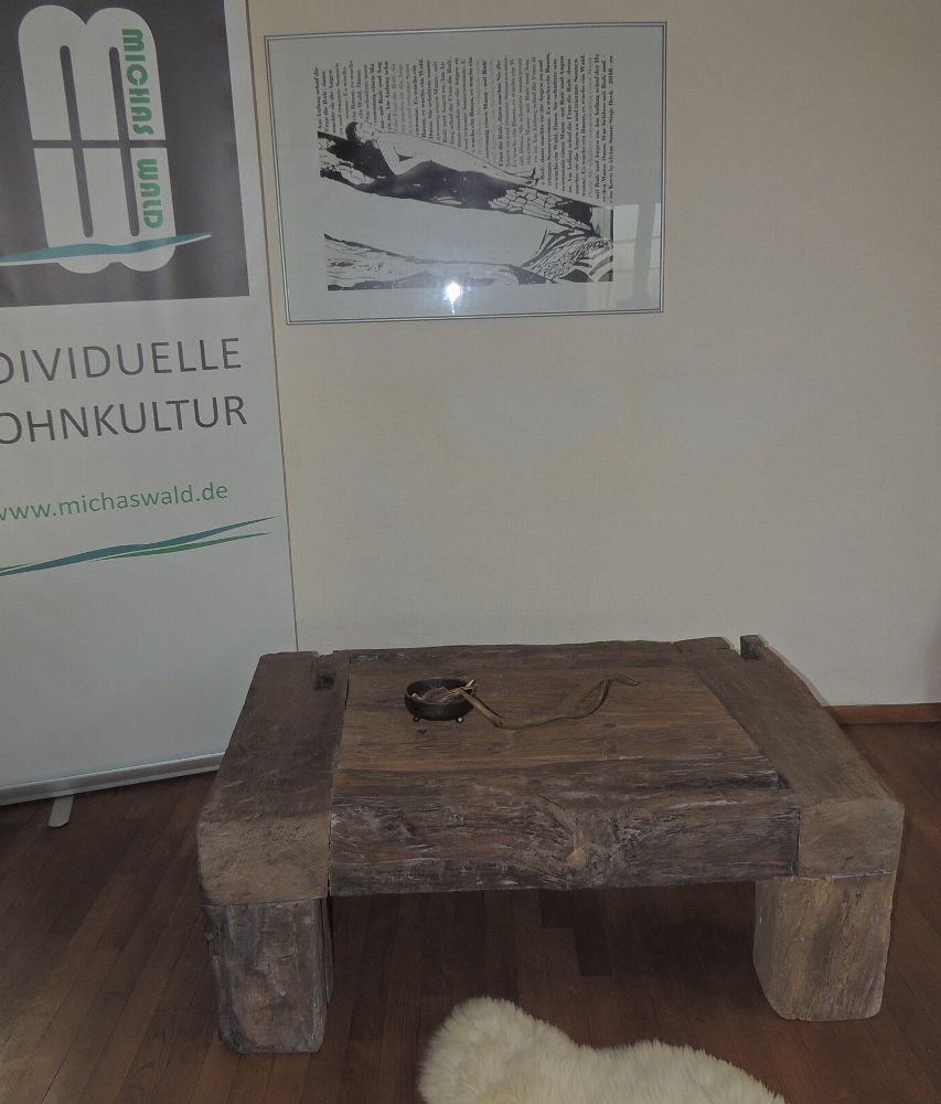 Couchtisch Fachwerkbalken, massive Ausführung, Unikat kaufen bei Hood.de