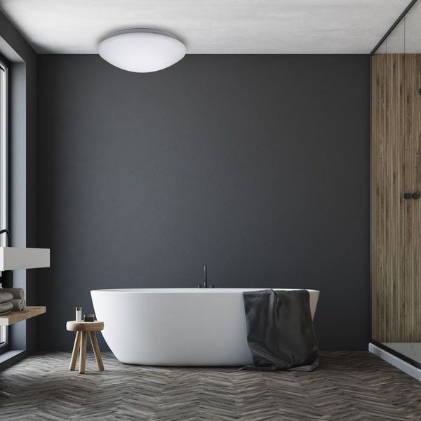 LED Deckenleuchte Bad rund Badezimmer-Leuchte IP44 Schlafzimmer Küche