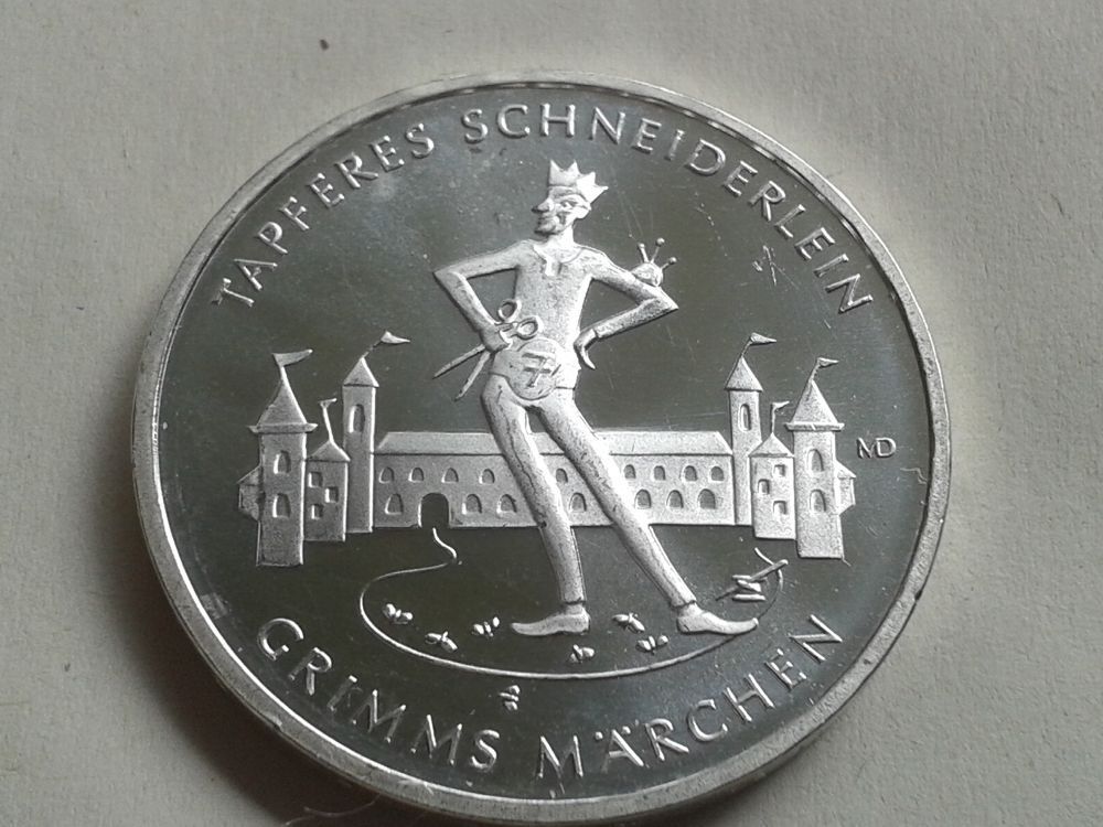 20 euro 2019 Das tapfere Schneiderlein
