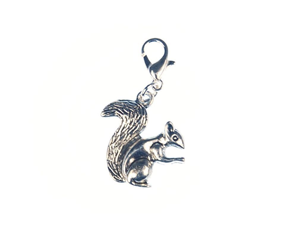 Miniblings Pferd-Anhänger Aus Gummi – 25 Mm, Versilbert, Für Bettelarmband & Reißverschluss