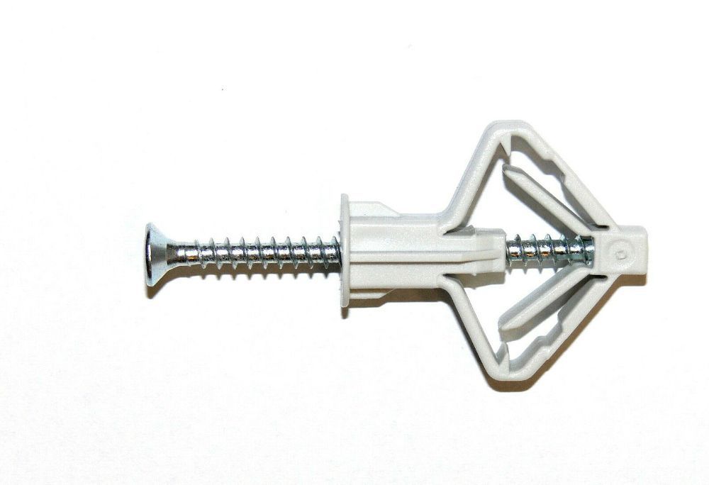 Hohlraumdübel Kunststoff mit Schraube , Dübel , Gipskartondübel kaufen bei Hood.de