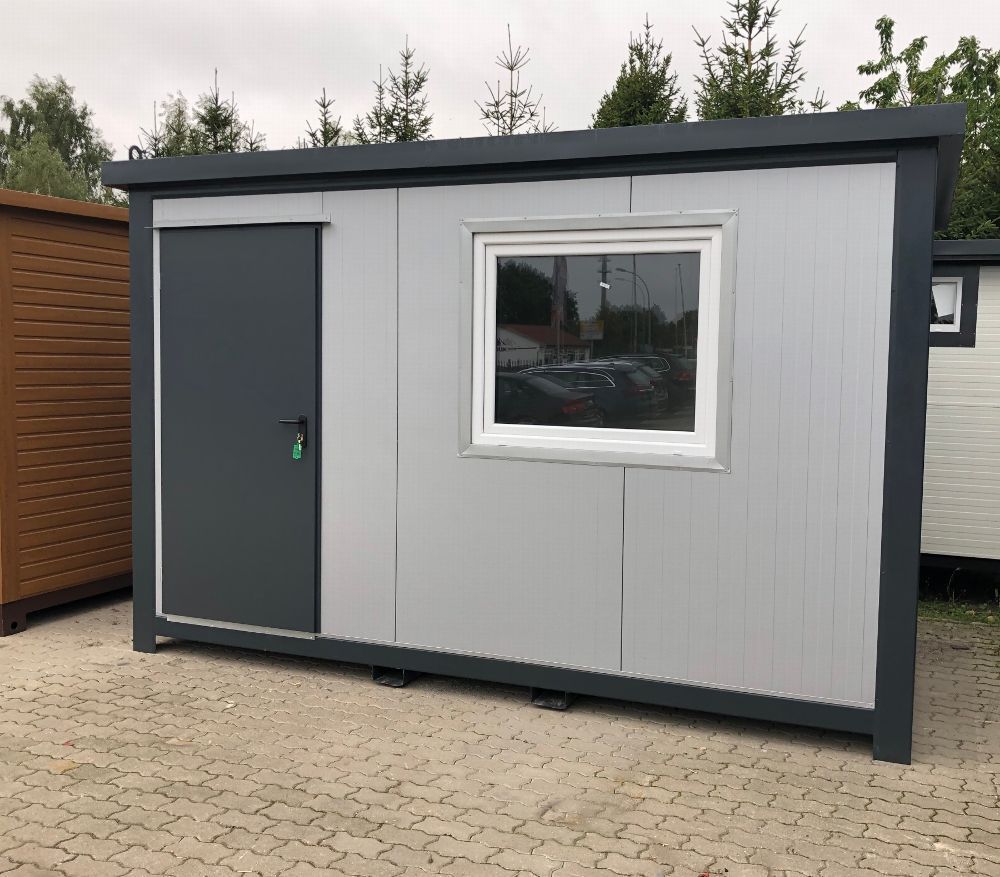 Container Bürocontainer, Gartenhaus, Gerätehaus, 4x2,2Meter Sofort