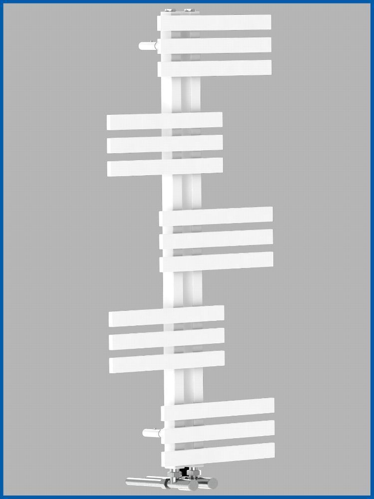 Design Badheizkörper ELFIE – 1400 X 600 Mm Chrom Handtuchtrockner, Max. 110°C, 5 Jahre Garantie