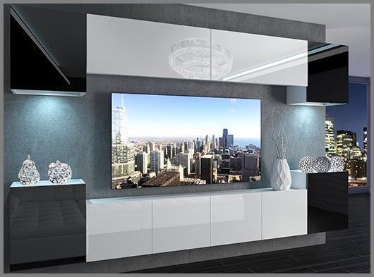 Wohnwand Im 4 , Farbe wählbar kaufen bei Hood.de