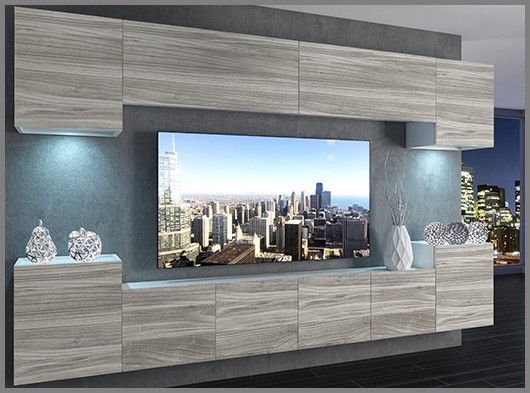 Wohnwand Im 4 , Farbe wählbar kaufen bei Hood.de