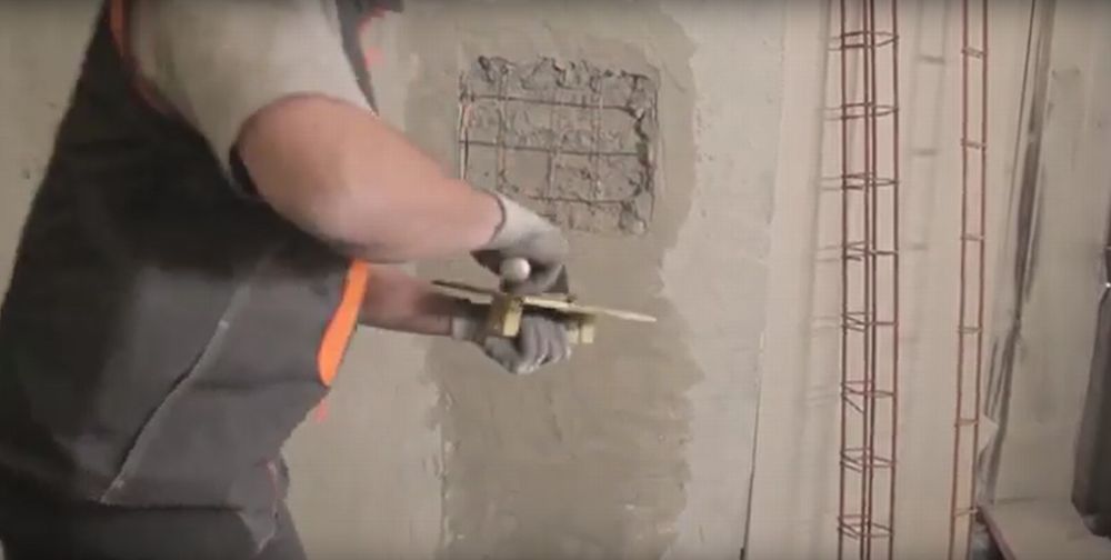 beton außen spachteln