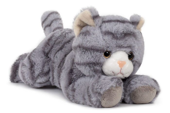  1 Plüschtier Katze 28 cm Kuscheltier Stofftier Haustiere Katzen Motiv 