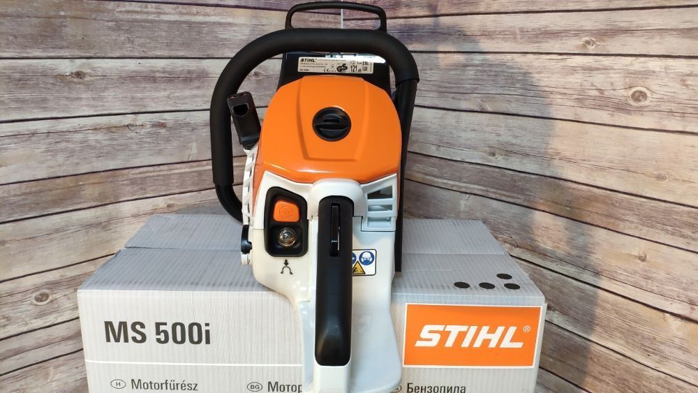 NEU STIHL MS 500i Kettensäge Motorsäge mit 50 cm 1x Schwert 1x Kette