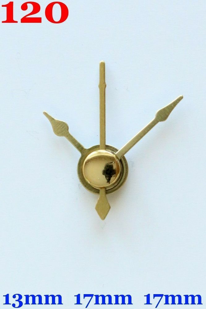 OK888 Quartz-Uhrwerk - Geräuschlos, Für Gezeitenuhren, Mit Schwarzen Metallzeigern (100mm)