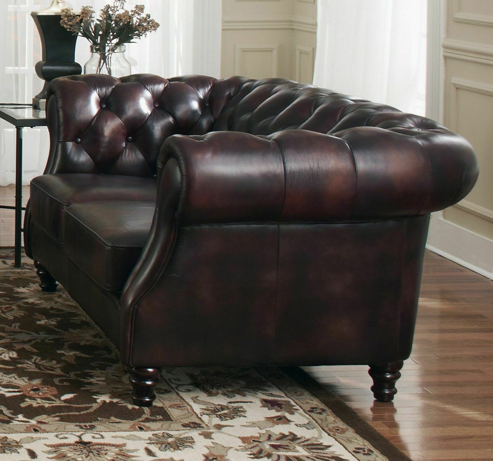 Chesterfield Big XXL Sofa Blackpool Couch Kunstleder Textil Polster