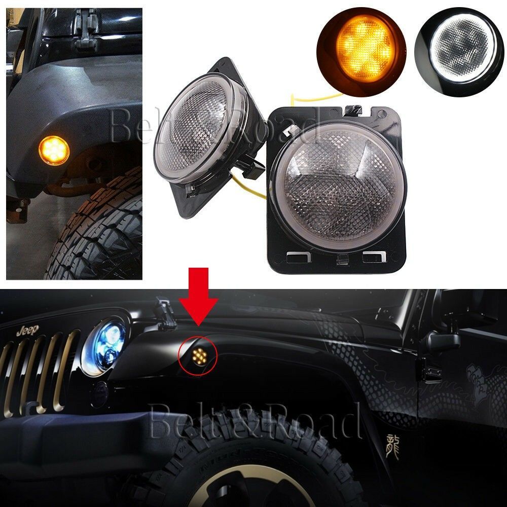 Jeep Wrangler JK Blinker Sidemarker 07 18 Blinkleuchten 2007 2018