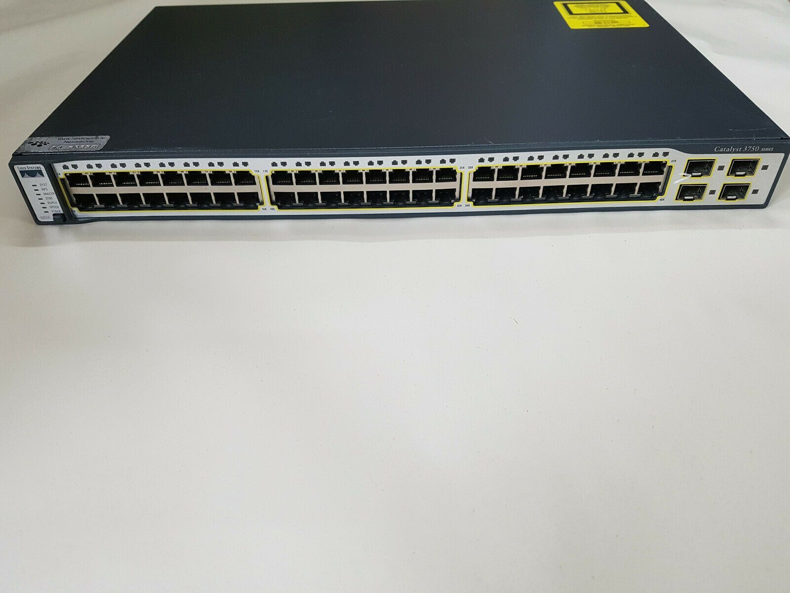 Cisco Catalyst 3750 Switch Fast Ethernet Netzwerk 48 X 10 100 WS