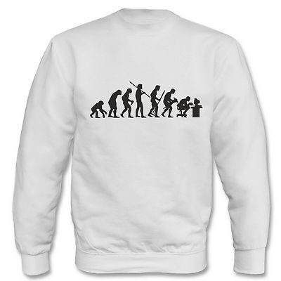 Pullover Evolution Computer, Sweatshirt