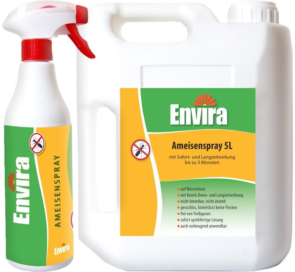 5L + 500ml Ameisenspray Ameisenmittel Ameisengift gegen Ameisen