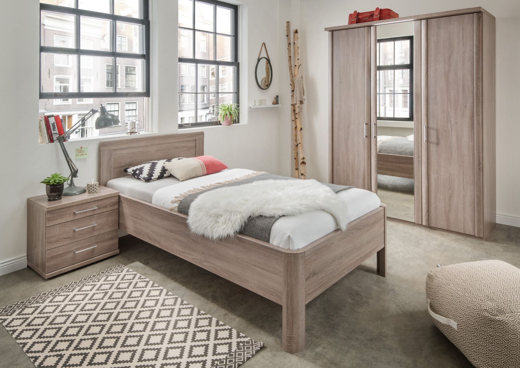 Schlafzimmer Bern, lieferbar 3 Dekorausführungen, Auswahl nach